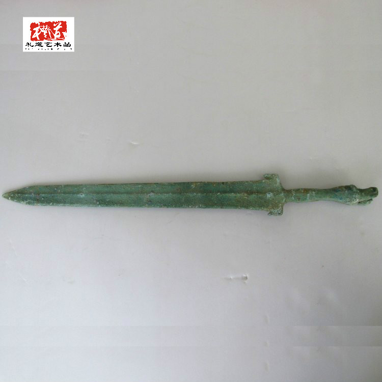 郑州铜剑高仿青铜器镇zhai辟xie工艺品摆件