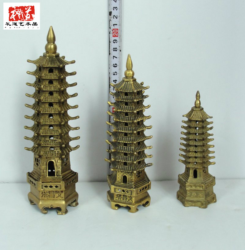 郑州文昌塔纯铜工艺品摆件